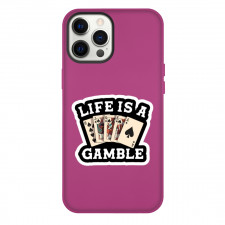 Poker Phone Case For iPhone Samsung Galaxy Pixel OnePlus Vivo Xiaomi Asus Sony Motorola Nokia - Poker Black and Gold Patt