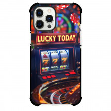 Poker Phone Case For iPhone Samsung Galaxy Pixel OnePlus Vivo Xiaomi Asus Sony Motorola Nokia - Poker Grey and Red Patt