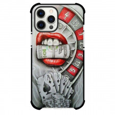 Poker Phone Case For iPhone Samsung Galaxy Pixel OnePlus Vivo Xiaomi Asus Sony Motorola Nokia - Poker Just A Girl Black Bg