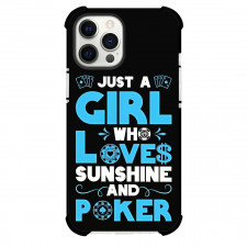 Poker Phone Case For iPhone Samsung Galaxy Pixel OnePlus Vivo Xiaomi Asus Sony Motorola Nokia - Ace White Paint Black Bg
