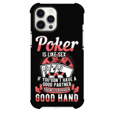 Poker Phone Case For iPhone Samsung Galaxy Pixel OnePlus Vivo Xiaomi Asus Sony Motorola Nokia - Bone Hold Ace