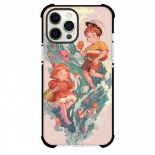 Ponyo Case For iPhone Samsung Galaxy Pixel OnePlus Vivo Xiaomi Asus Sony Motorola Nokia - Ponyo And Sosuke WaterColor Poster