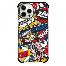 Pop Art Pattern Case For iPhone Samsung Galaxy Pixel OnePlus Vivo Xiaomi Asus Sony Motorola Nokia - Bang Pow Biff Comic Art
