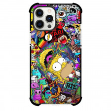 Pop Art Pattern Case For iPhone Samsung Galaxy Pixel OnePlus Vivo Xiaomi Asus Sony Motorola Nokia - Bart Simpson Head Open