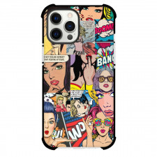 Pop Art Pattern Case For iPhone Samsung Galaxy Pixel OnePlus Vivo Xiaomi Asus Sony Motorola Nokia - Beautiful Friendship Women Comic Art Collage