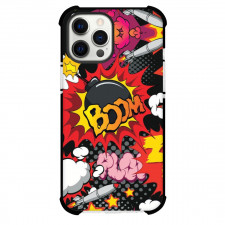Pop Art Pattern Case For iPhone Samsung Galaxy Pixel OnePlus Vivo Xiaomi Asus Sony Motorola Nokia - Bomb and Rockets Boom