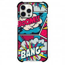 Pop Art Pattern Case For iPhone Samsung Galaxy Pixel OnePlus Vivo Xiaomi Asus Sony Motorola Nokia - Boom Bang Comic Art
