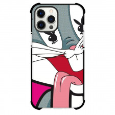 Pop Art Pattern Case For iPhone Samsung Galaxy Pixel OnePlus Vivo Xiaomi Asus Sony Motorola Nokia - Bugs Bunny Seeing Playboy Bunny