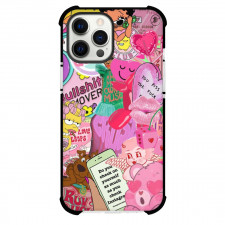 Pop Art Pattern Case For iPhone Samsung Galaxy Pixel OnePlus Vivo Xiaomi Asus Sony Motorola Nokia - Check on Yourself as Much Pink Collage