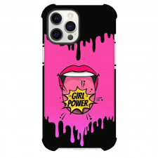 Pop Art Pattern Case For iPhone Samsung Galaxy Pixel OnePlus Vivo Xiaomi Asus Sony Motorola Nokia - Girl Power Pop in Tongue