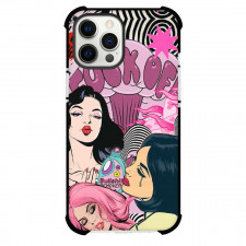 Pop Art Pattern Case For iPhone Samsung Galaxy Pixel OnePlus Vivo Xiaomi Asus Sony Motorola Nokia - Girls Crying Bullshit Remover