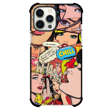 Pop Art Pattern Case For iPhone Samsung Galaxy Pixel OnePlus Vivo Xiaomi Asus Sony Motorola Nokia - I Cant Stand it Women Comic Art