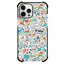 Pop Art Pattern Case For iPhone Samsung Galaxy Pixel OnePlus Vivo Xiaomi Asus Sony Motorola Nokia - Musical Things Doodle Art