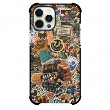 Pop Art Pattern Case For iPhone Samsung Galaxy Pixel OnePlus Vivo Xiaomi Asus Sony Motorola Nokia - Nature Signs Sticker Art Collage