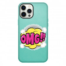 Pop Art Pattern Case For iPhone Samsung Galaxy Pixel OnePlus Vivo Xiaomi Asus Sony Motorola Nokia - OMG Sticker Art Yellow Cloud