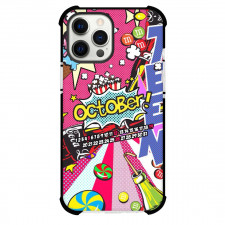Pop Art Pattern Case For iPhone Samsung Galaxy Pixel OnePlus Vivo Xiaomi Asus Sony Motorola Nokia - October Softdrinks and Mms Background