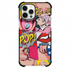 Pop Art Pattern Case For iPhone Samsung Galaxy Pixel OnePlus Vivo Xiaomi Asus Sony Motorola Nokia - Pop Ohh Quote Comic Art