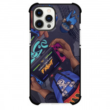 Pop Art Pattern Case For iPhone Samsung Galaxy Pixel OnePlus Vivo Xiaomi Asus Sony Motorola Nokia - Psp Battle Broken Skateboard