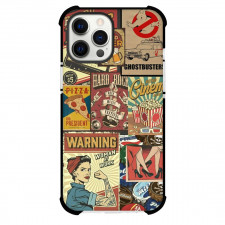 Pop Art Pattern Case For iPhone Samsung Galaxy Pixel OnePlus Vivo Xiaomi Asus Sony Motorola Nokia - Retro Cinema Vintage Posters