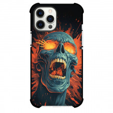Pop Art Pattern Case For iPhone Samsung Galaxy Pixel OnePlus Vivo Xiaomi Asus Sony Motorola Nokia - Screaming Flaming Mouth Red Burst
