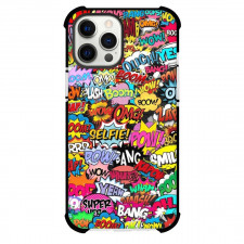Pop Art Pattern Case For iPhone Samsung Galaxy Pixel OnePlus Vivo Xiaomi Asus Sony Motorola Nokia - Selfie Pow Smile Expressions Collage