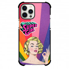 Pop Art Pattern Case For iPhone Samsung Galaxy Pixel OnePlus Vivo Xiaomi Asus Sony Motorola Nokia - Supergirl Blonde OK Sign