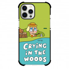 Pop Mart Cry Baby For iPhone Samsung Galaxy Pixel OnePlus Vivo Xiaomi Asus Sony Motorola Nokia - Cry Baby Crying On The Woods Fishing