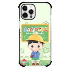 Pop Mart Hacipupu For iPhone Samsung Galaxy Pixel OnePlus Vivo Xiaomi Asus Sony Motorola Nokia - Hacipupu Portrait Green Background