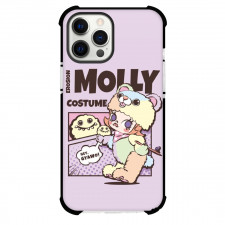 Pop Mart Molly For iPhone Samsung Galaxy Pixel OnePlus Vivo Xiaomi Asus Sony Motorola Nokia - Molly Bear Costume Illustration