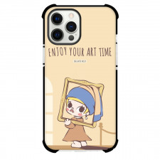 Pop Mart Molly For iPhone Samsung Galaxy Pixel OnePlus Vivo Xiaomi Asus Sony Motorola Nokia - Molly Enjoy Your Art Time