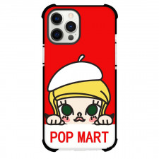 Pop Mart Molly For iPhone Samsung Galaxy Pixel OnePlus Vivo Xiaomi Asus Sony Motorola Nokia - Molly Pop Mart Red Background
