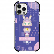 Pop Mart Molly For iPhone Samsung Galaxy Pixel OnePlus Vivo Xiaomi Asus Sony Motorola Nokia - Molly Portrait Lilac