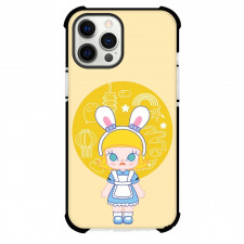 Pop Mart Molly For iPhone Samsung Galaxy Pixel OnePlus Vivo Xiaomi Asus Sony Motorola Nokia - Molly Portrait Yellow Background