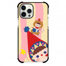 Pop Mart Pucky For iPhone Samsung Galaxy Pixel OnePlus Vivo Xiaomi Asus Sony Motorola Nokia - Pucky Avatar Stripes Background