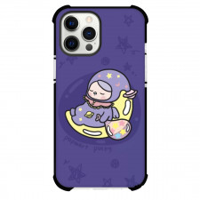 Pop Mart Pucky For iPhone Samsung Galaxy Pixel OnePlus Vivo Xiaomi Asus Sony Motorola Nokia - Pucky Portrait Purple Pattern Art Background