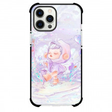 Pop Mart Skull Panda For iPhone Samsung Galaxy Pixel OnePlus Vivo Xiaomi Asus Sony Motorola Nokia - Skull Panda Walking In Rain Illustration