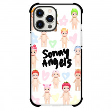 Sonny Angel Phone Case For iPhone Samsung Galaxy Pixel OnePlus Vivo Xiaomi Asus Sony Motorola Nokia - Sonny Angels Pattern Art Background Collage