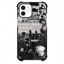 21 Savage Phone Case For iPhone Samsung Galaxy Pixel OnePlus Vivo Xiaomi Asus Sony Motorola Nokia - 21 Savage Her Loss Album By Drake 21 Grayscale Collage