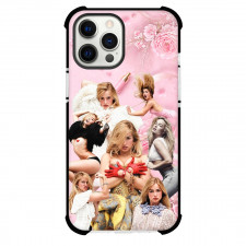 Addison Rae Phone Case For iPhone Samsung Galaxy Pixel OnePlus Vivo Xiaomi Asus Sony Motorola Nokia - Addison Rae Collage Pink Background