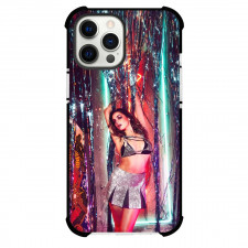 Addison Rae Phone Case For iPhone Samsung Galaxy Pixel OnePlus Vivo Xiaomi Asus Sony Motorola Nokia - Addison Rae Portrait Sparkling Background