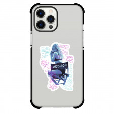 Addison Rae Phone Case For iPhone Samsung Galaxy Pixel OnePlus Vivo Xiaomi Asus Sony Motorola Nokia - Addison Rae Scribbles Sticker Art
