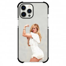 Addison Rae Phone Case For iPhone Samsung Galaxy Pixel OnePlus Vivo Xiaomi Asus Sony Motorola Nokia - Addison Rae Wearing White Dress Side Portrait