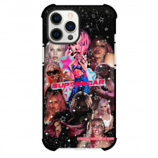 Ad?la Phone Case For iPhone Samsung Galaxy Pixel OnePlus Vivo Xiaomi Asus Sony Motorola Nokia - Ad?la Superscar Collage Stars Background