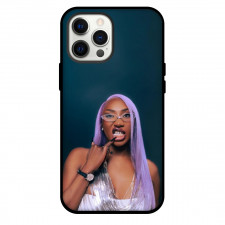Aya Nakamura Phone Case For iPhone Samsung Galaxy Pixel OnePlus Vivo Xiaomi Asus Sony Motorola Nokia - Aya Nakamura Portrait Blue Background