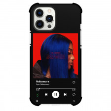 Aya Nakamura Phone Case For iPhone Samsung Galaxy Pixel OnePlus Vivo Xiaomi Asus Sony Motorola Nokia - Aya Nakamura Side Portrait Red Background Nakamura Album Cover