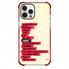 BTS Phone Case For iPhone Samsung Galaxy Pixel OnePlus Vivo Xiaomi Asus Sony Motorola Nokia - BTS ARIRANG Tracklist Poster