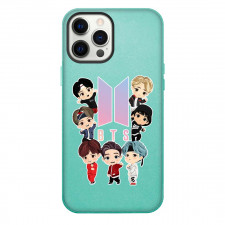 BTS Phone Case For iPhone Samsung Galaxy Pixel OnePlus Vivo Xiaomi Asus Sony Motorola Nokia - BTS Cute Chibi Members Sticker