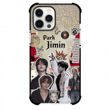 BTS Jimin Phone Case For iPhone Samsung Galaxy Pixel OnePlus Vivo Xiaomi Asus Sony Motorola Nokia - Jimin Newspaper Collage Poster