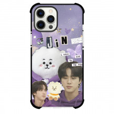 BTS Jin Phone Case For iPhone Samsung Galaxy Pixel OnePlus Vivo Xiaomi Asus Sony Motorola Nokia - Jin I Would Give You The Moon Collage Poster