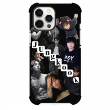BTS Jung Kook Phone Case For iPhone Samsung Galaxy Pixel OnePlus Vivo Xiaomi Asus Sony Motorola Nokia - Jung Kook Text Collage Poster